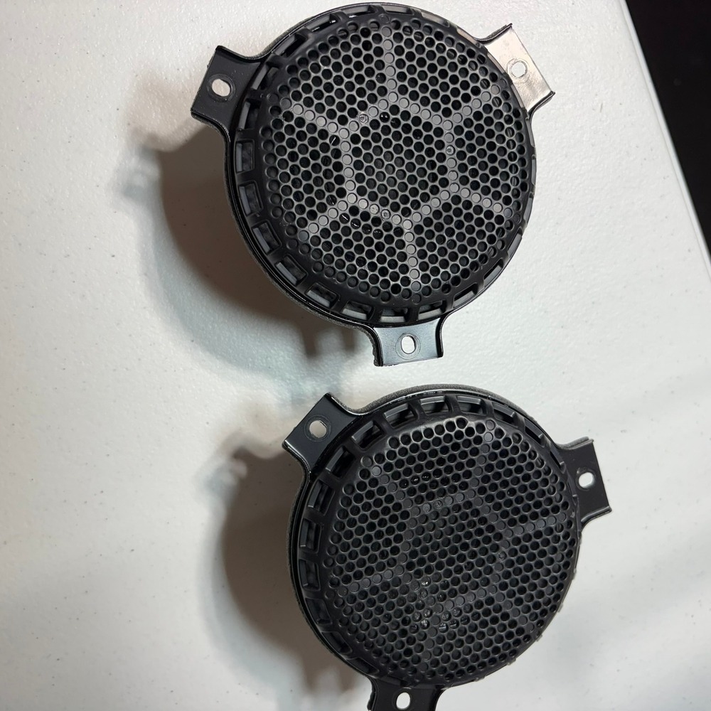 Mopar 68332343AB Instrument Panel Dash Speakers Pair Black OEM